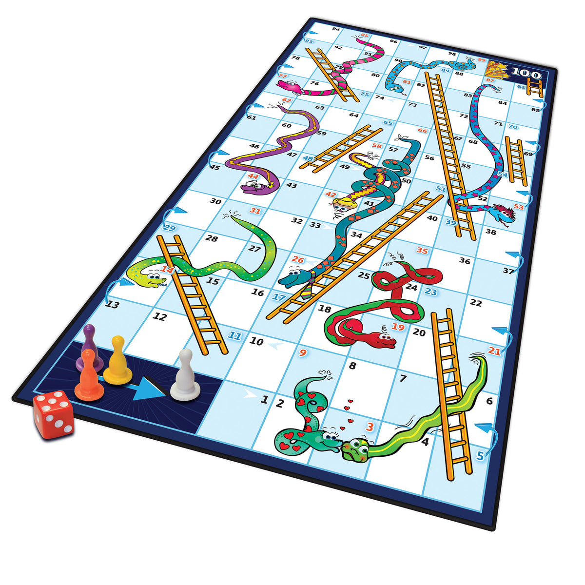 Snakes and ladders (Vertical box)