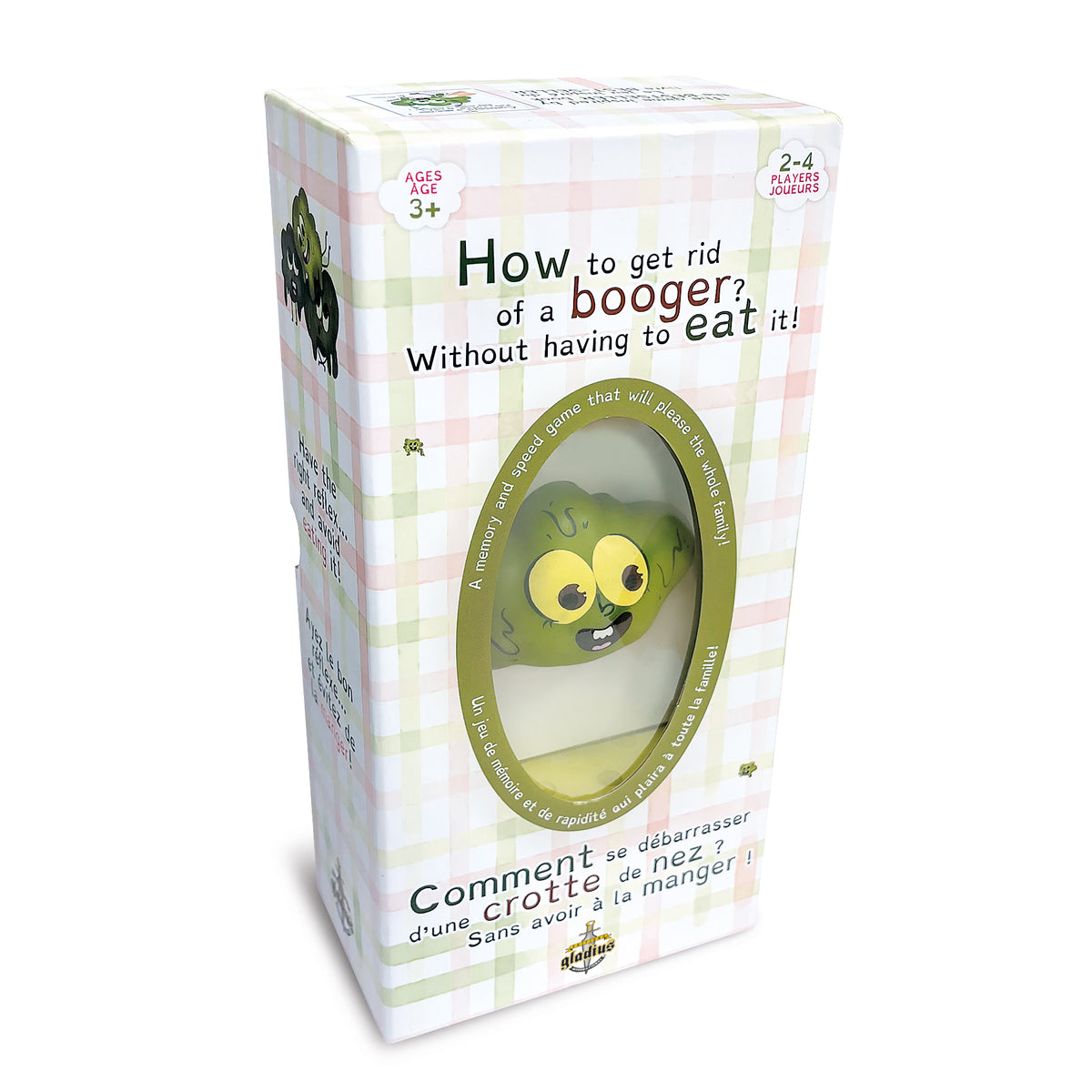 How to get rid of a booger? Without having to eat it!