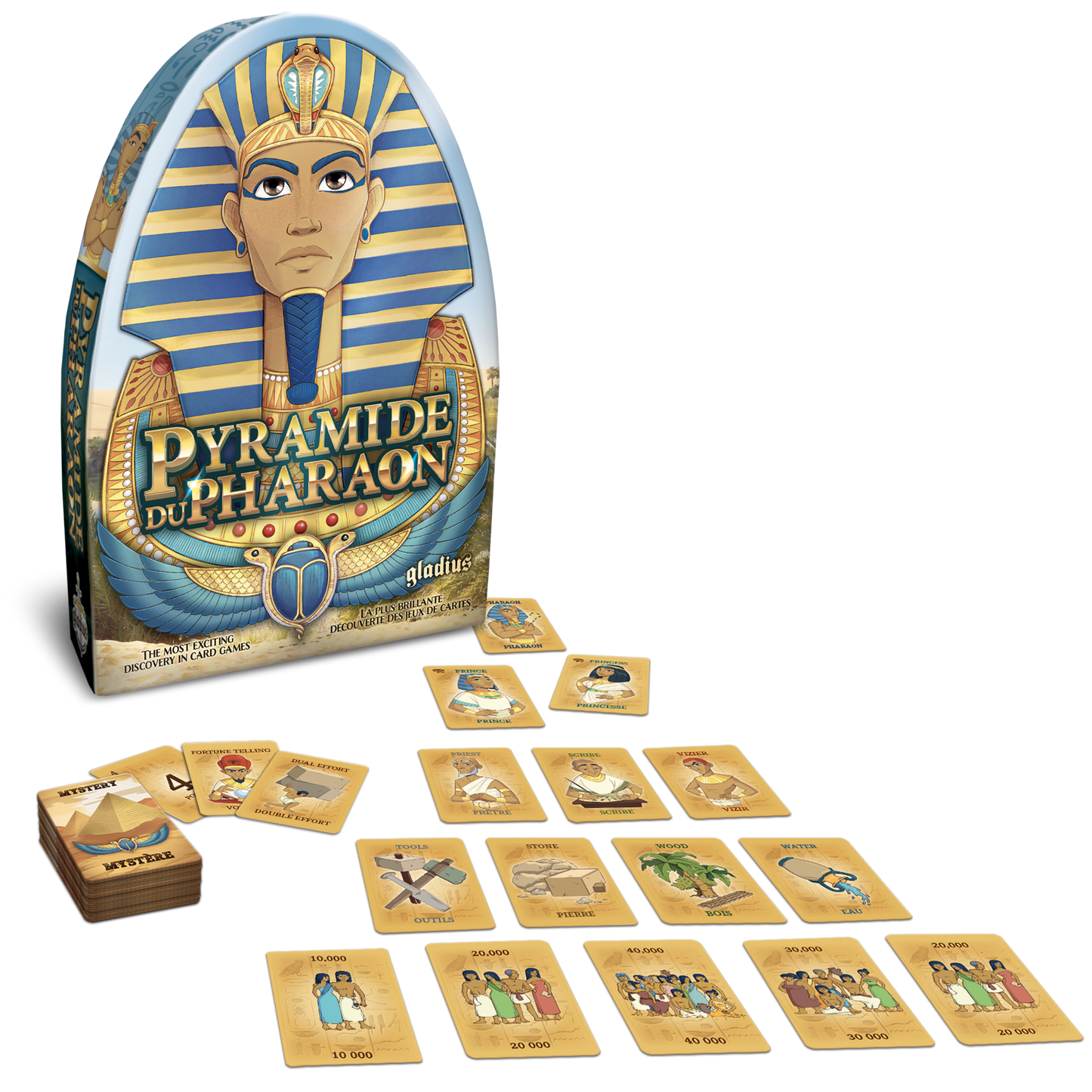 Pharaoh's pyramid game
