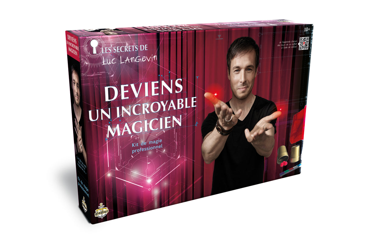 Become an incredible magician Luc Langevin (French Only)