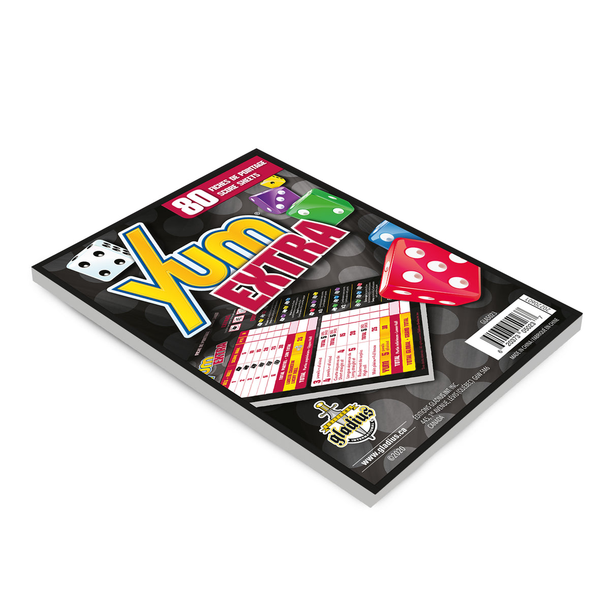 Yum Extra - Feuilles de pointage  1 x 80