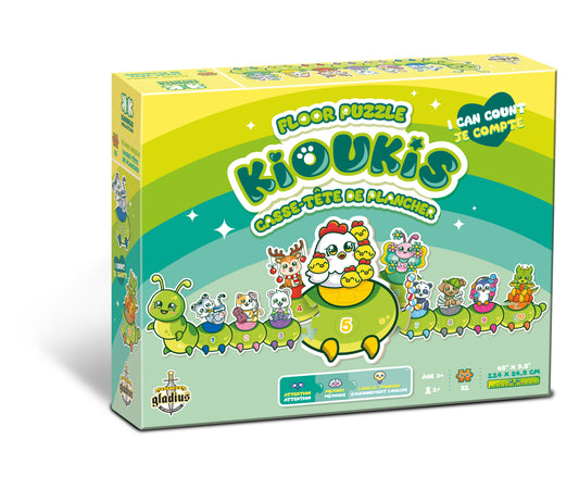 Kioukis - Casse-tête de plancher Je compte