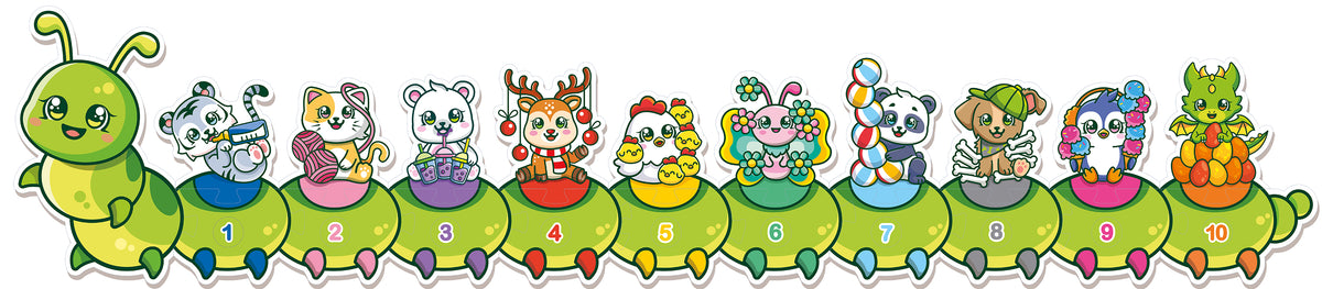 Kioukis Floor Puzzle I can count