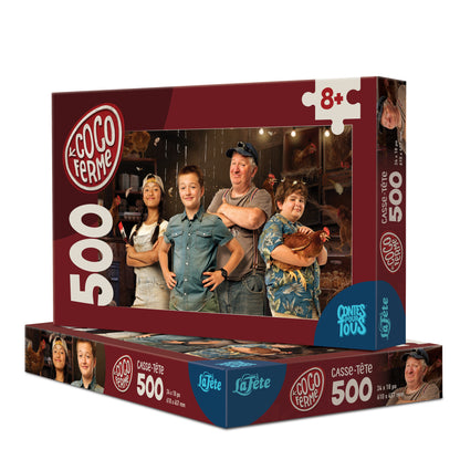 Coco Ferme - Puzzle - 500 pcs (FRENCH ONLY)