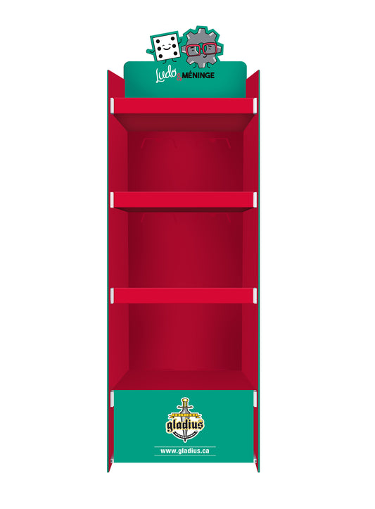 Floor display Ludo & Meninge