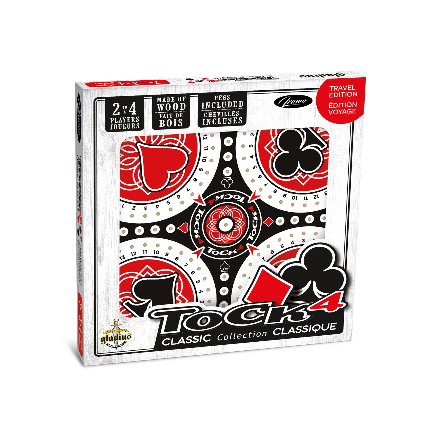 Tock 4 joueurs - Classique Voyage
