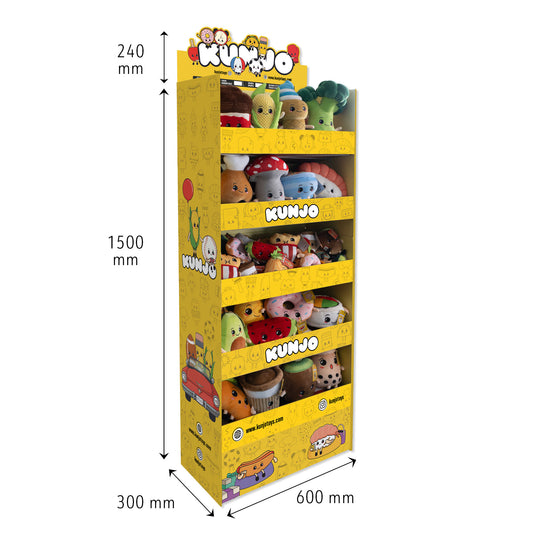 Kunjo 5-tier Pop-up display