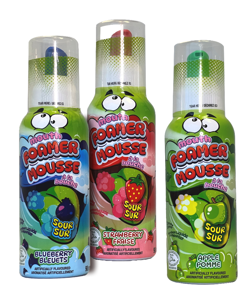 Mouth Foamer Mousse - Bonbon liquide à vaporiser