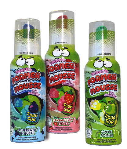 Mouth Foamer Mousse - Bonbon liquide à vaporiser