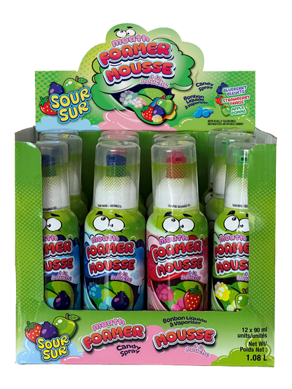 Mouth Foamer Mousse - Bonbon liquide à vaporiser