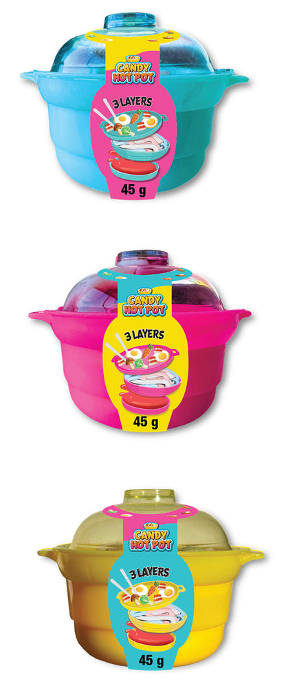 Fondue aux bonbons