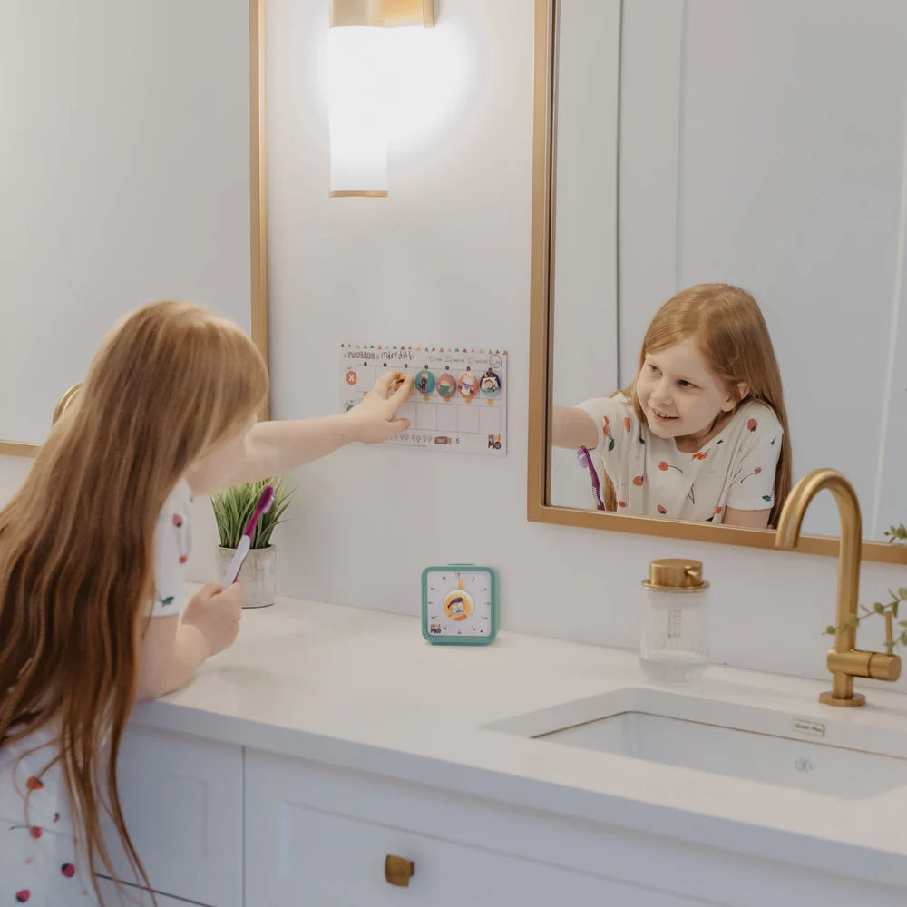 Ma routine quotidienne (2 tableaux)