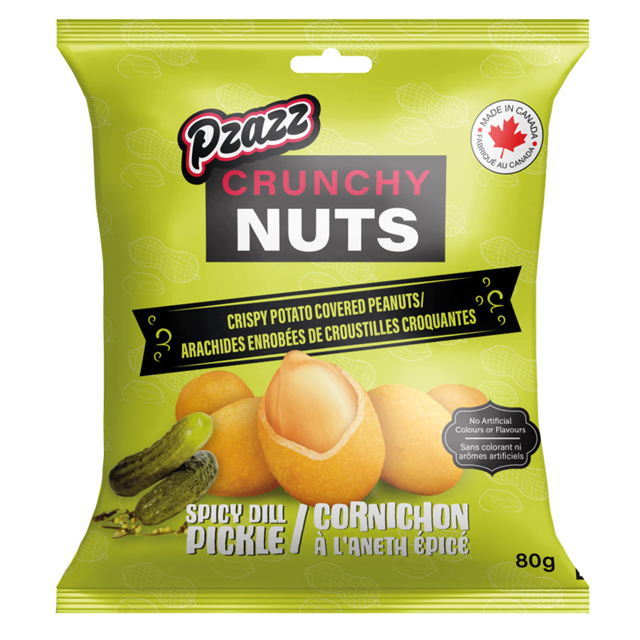 Pzazz Crunchy nuts - Arachides cornichons à l'aneth