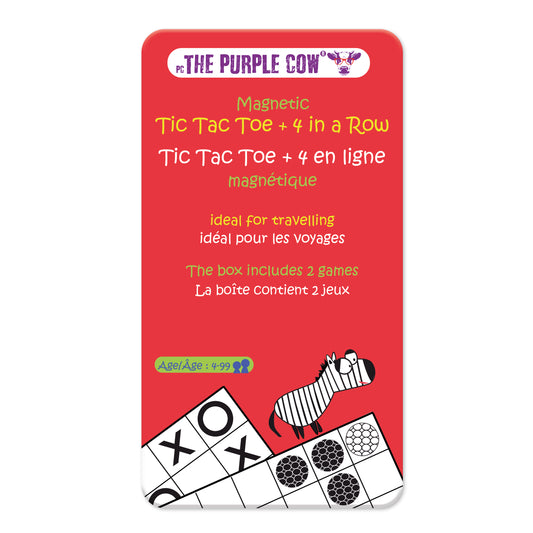 Tic Tac Toe + 4 en ligne - Magnétique