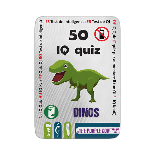 50 Test de QI Dinos