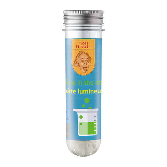 Pâte lumineuse - Tubes Einstein