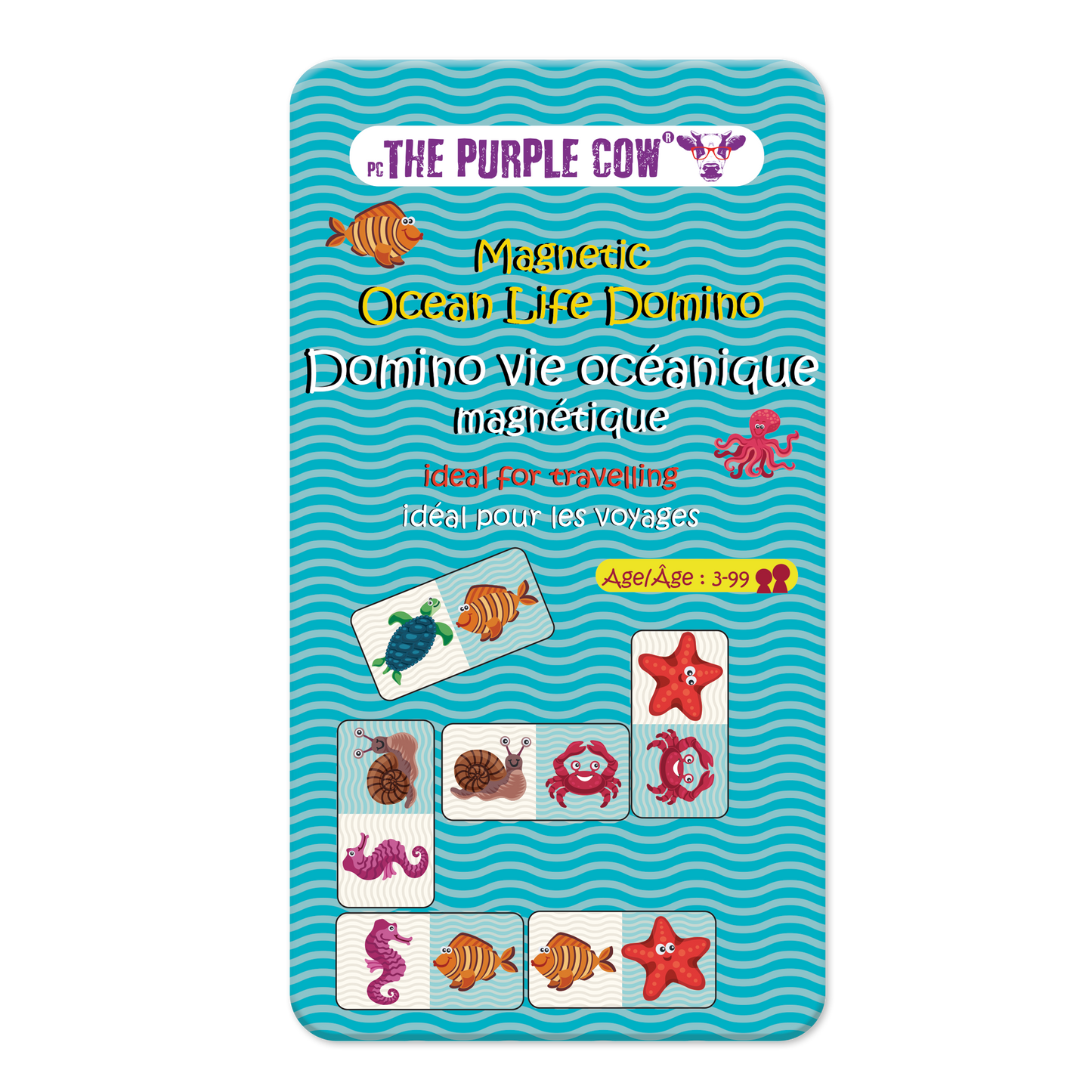 Ocean Life Domino - Magnetic