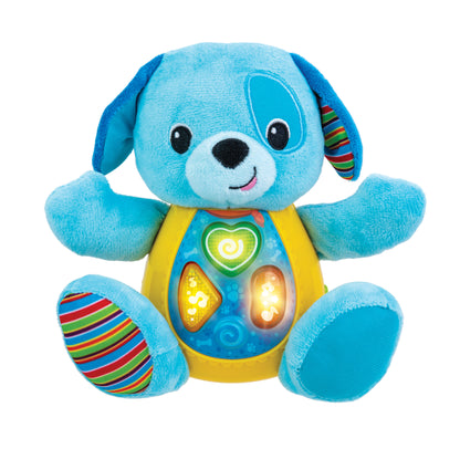 Chiot musical en peluche
