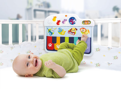 Piano pour bébé à fixer au berceau