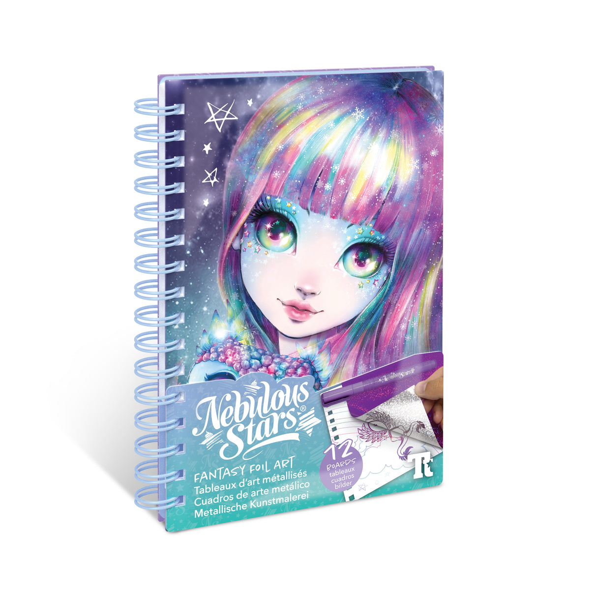 Nebulous Stars Small Creative Book - Fantasy Foil Art Cover