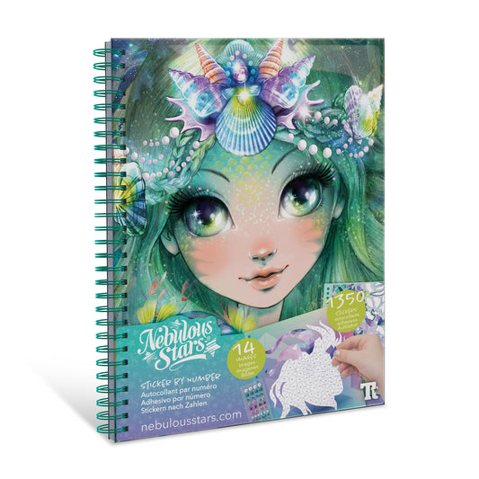 Nebulous Stars Creative Book - Sticker by Number Cover