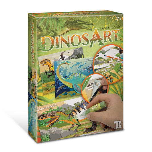 DinosArt – Tableaux à texturer