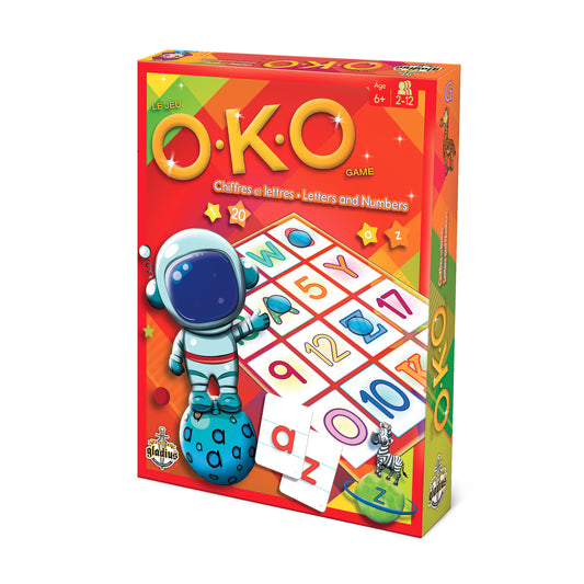O-K-O junior Numbers and letters