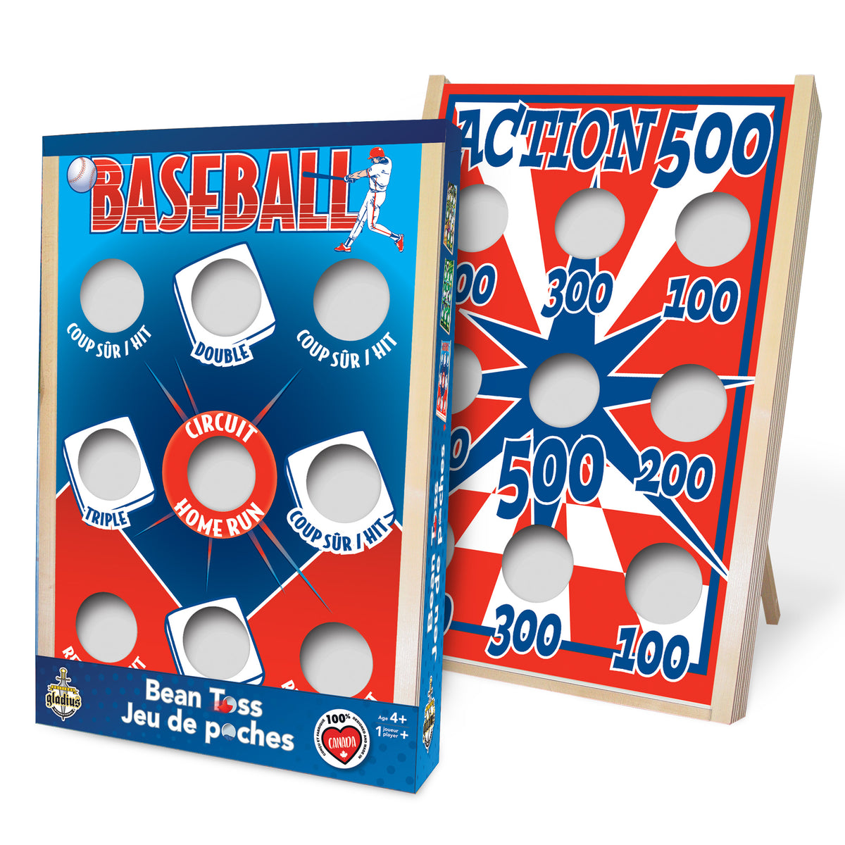Jeu de poches -  2 en 1  Action 500