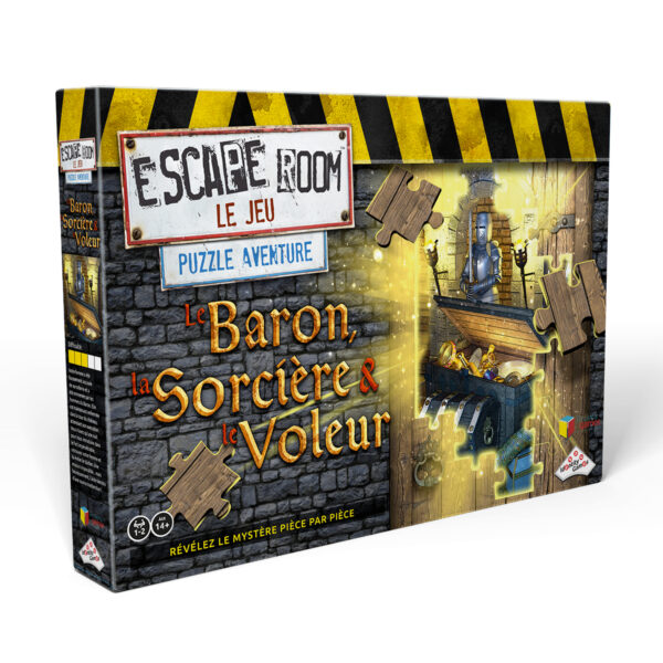 5592 Puzzle Escape 2 - Baron Sorciere Voleur - Boite HR